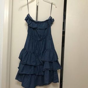 Strapless dress